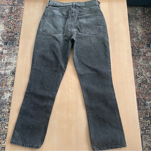 GRLFRND Karolina High Rise Straight Crop Black Jeans - Picture 10 of 12